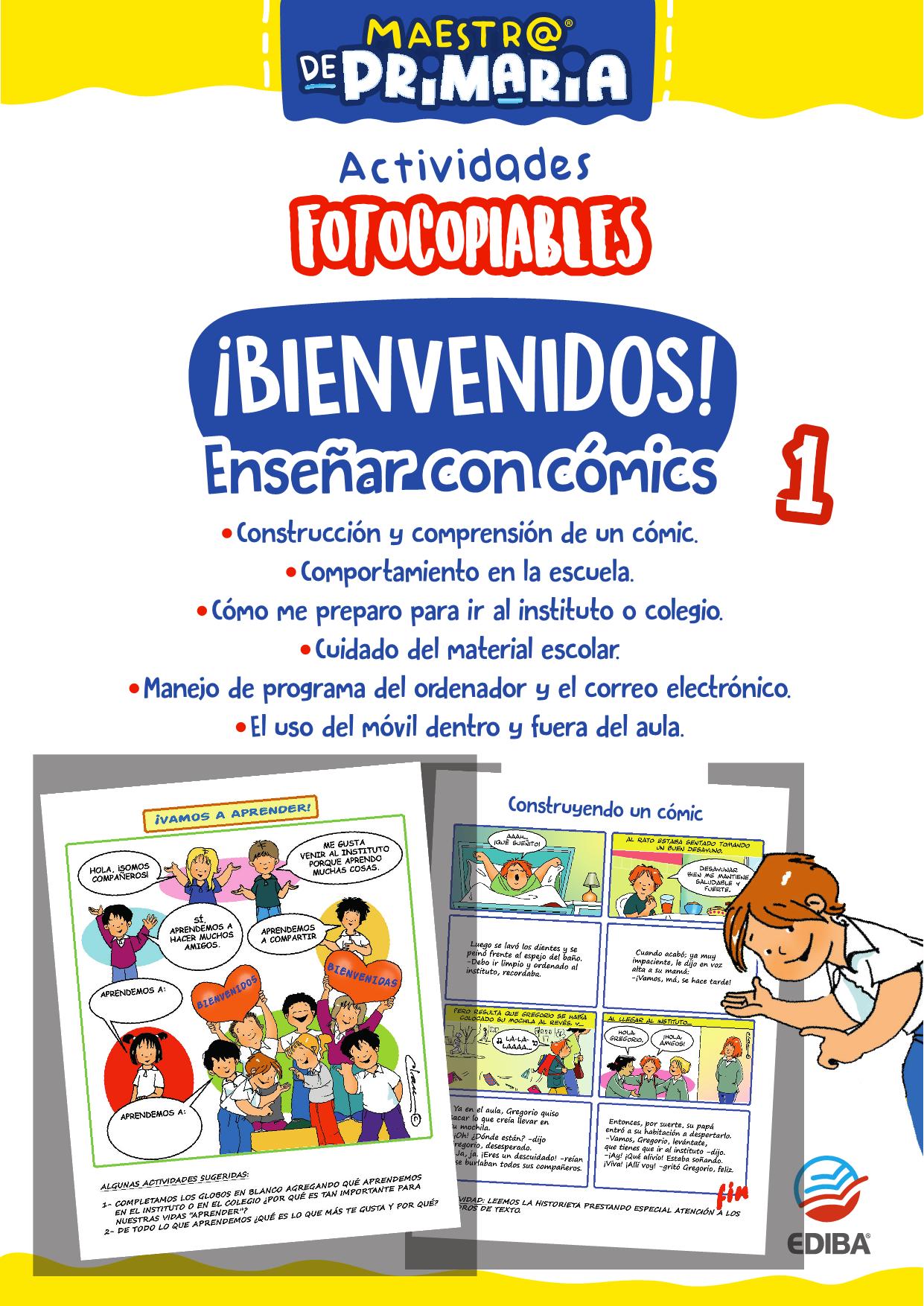 Enseñar con Cómics Nº 1 ¡Bienvenidos!