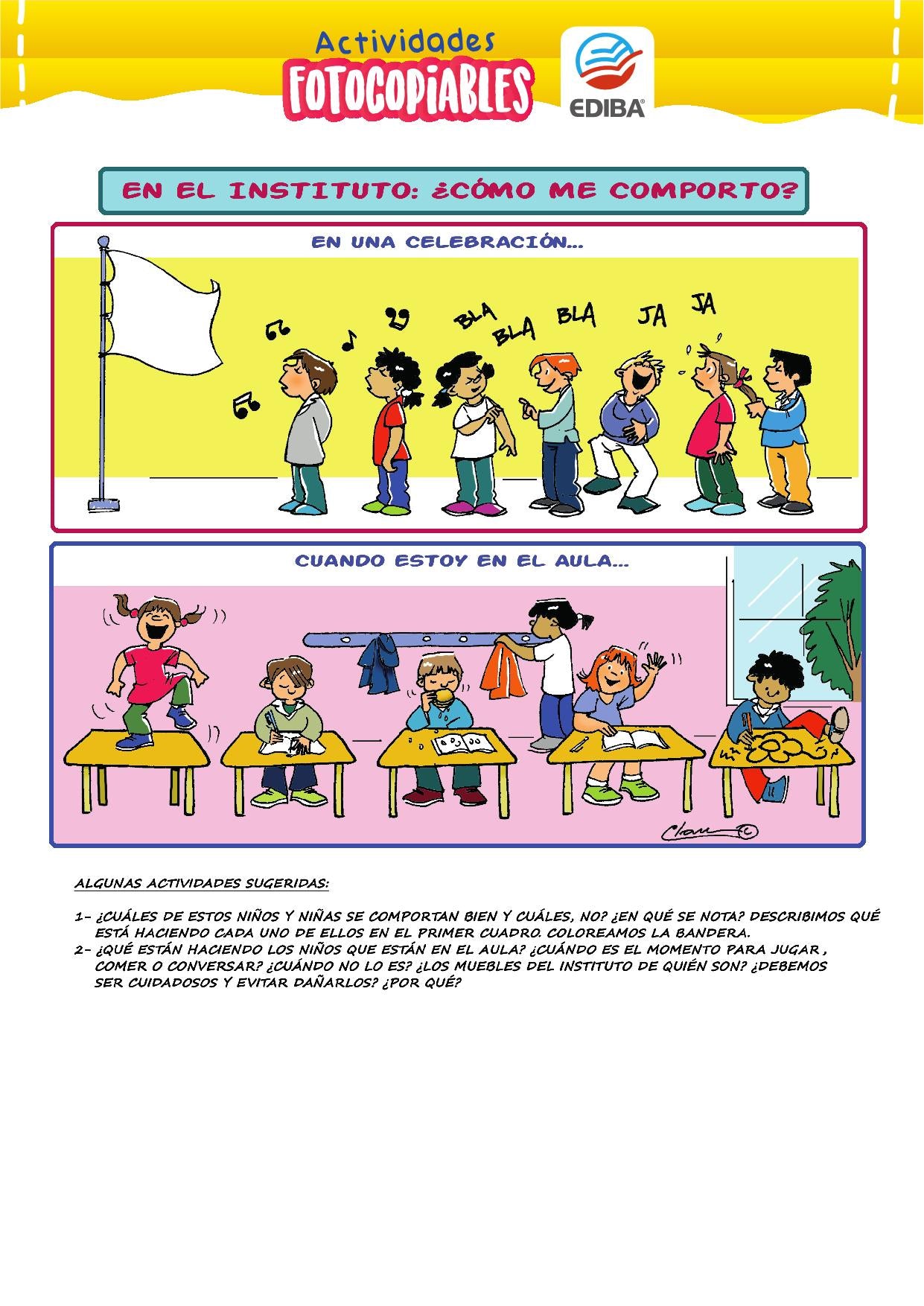 Enseñar con Cómics Nº 1 ¡Bienvenidos!