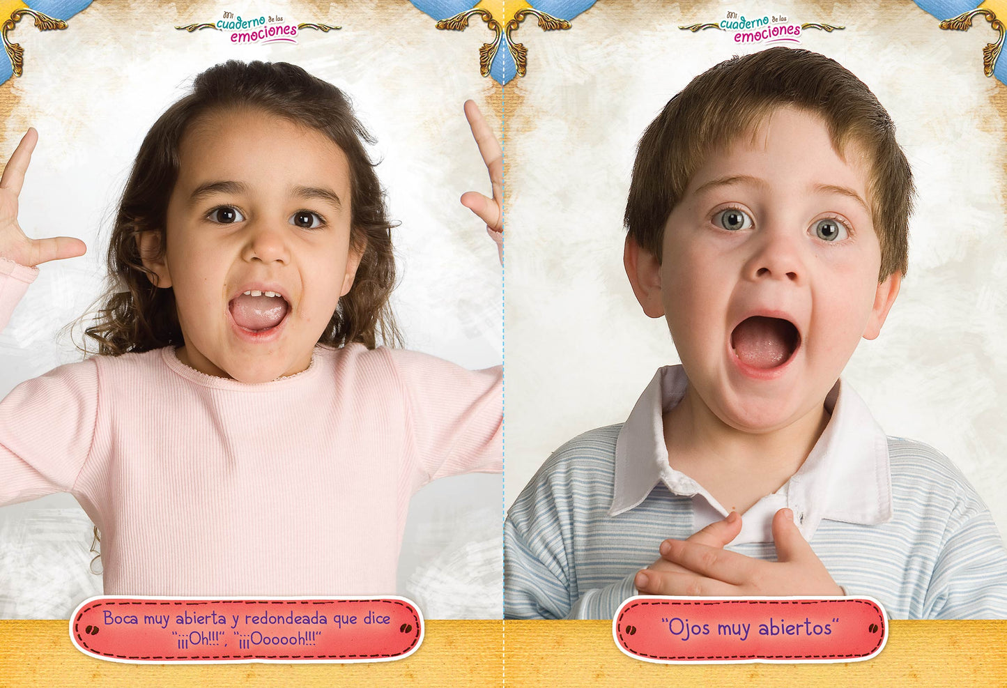 Mi Cuaderno de las Emociones Nº 2 Sorpresa y Miedo