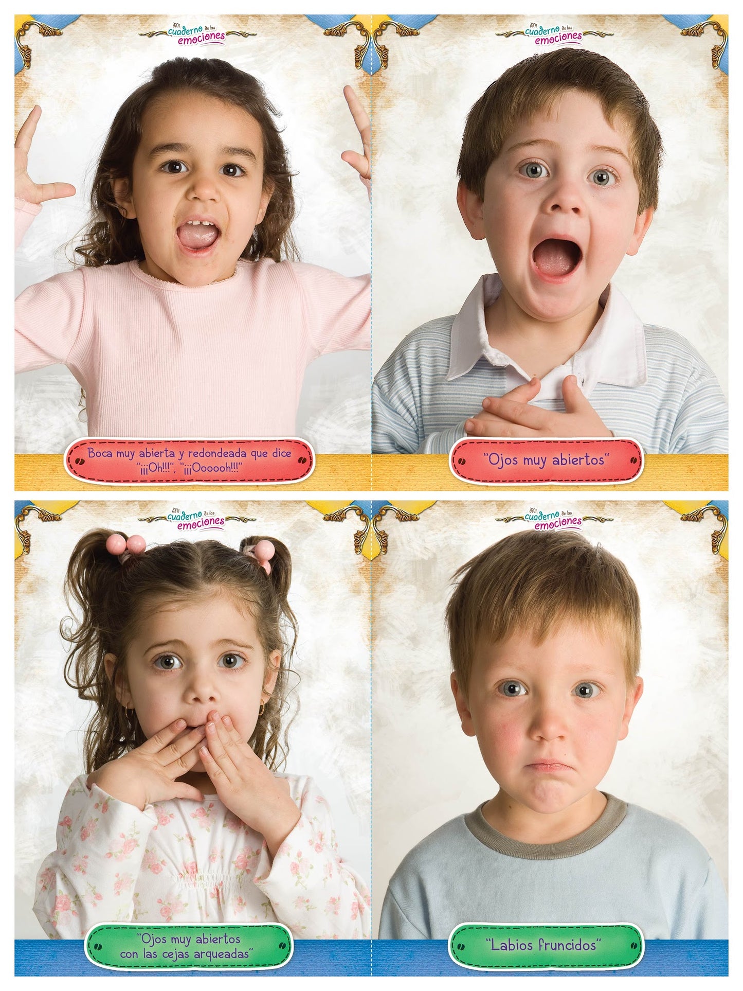 Mi Cuaderno de las Emociones Nº 2 Sorpresa y Miedo