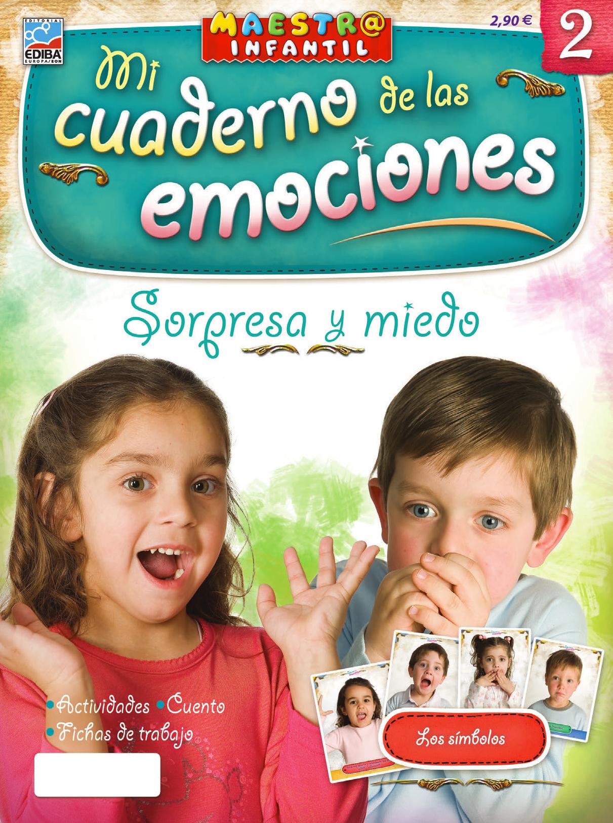 Mi Cuaderno de las Emociones Nº 2 Sorpresa y Miedo