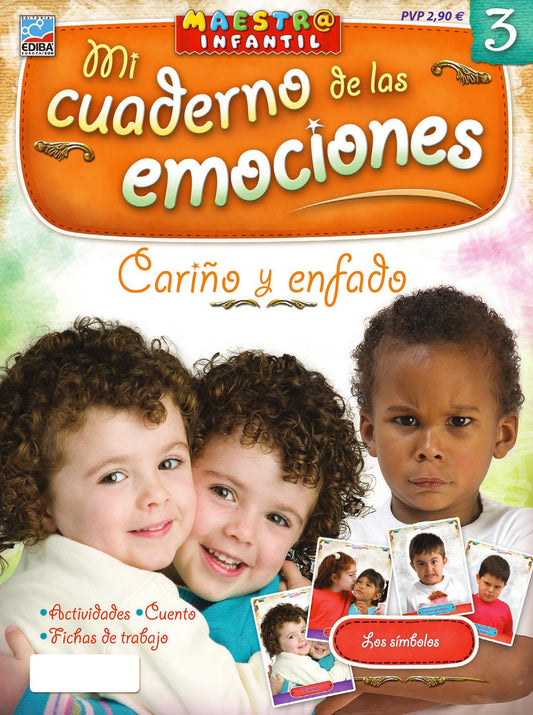 Mi Cuaderno de las Emociones Nº 3 Cariño y Enfado