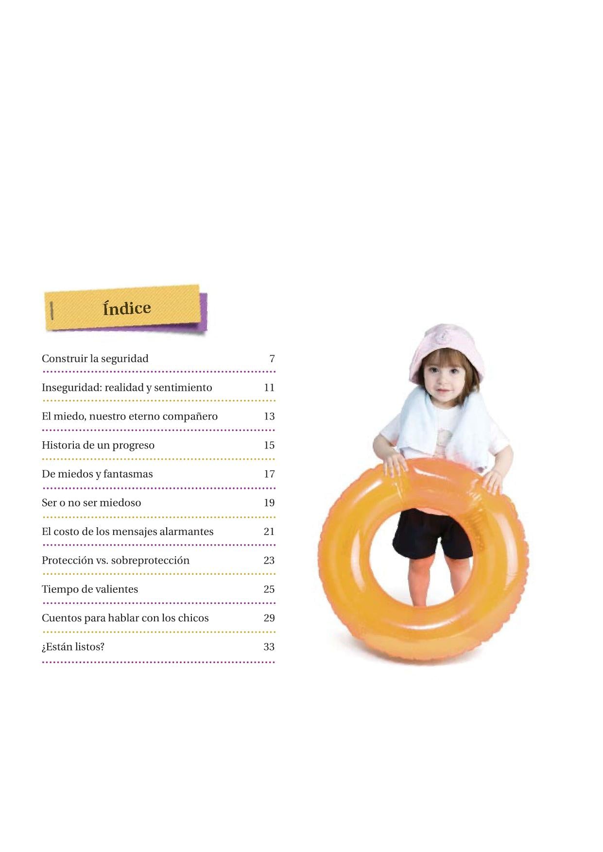 ¿Cómo te explico la inseguridad y los modos de cuidarte?