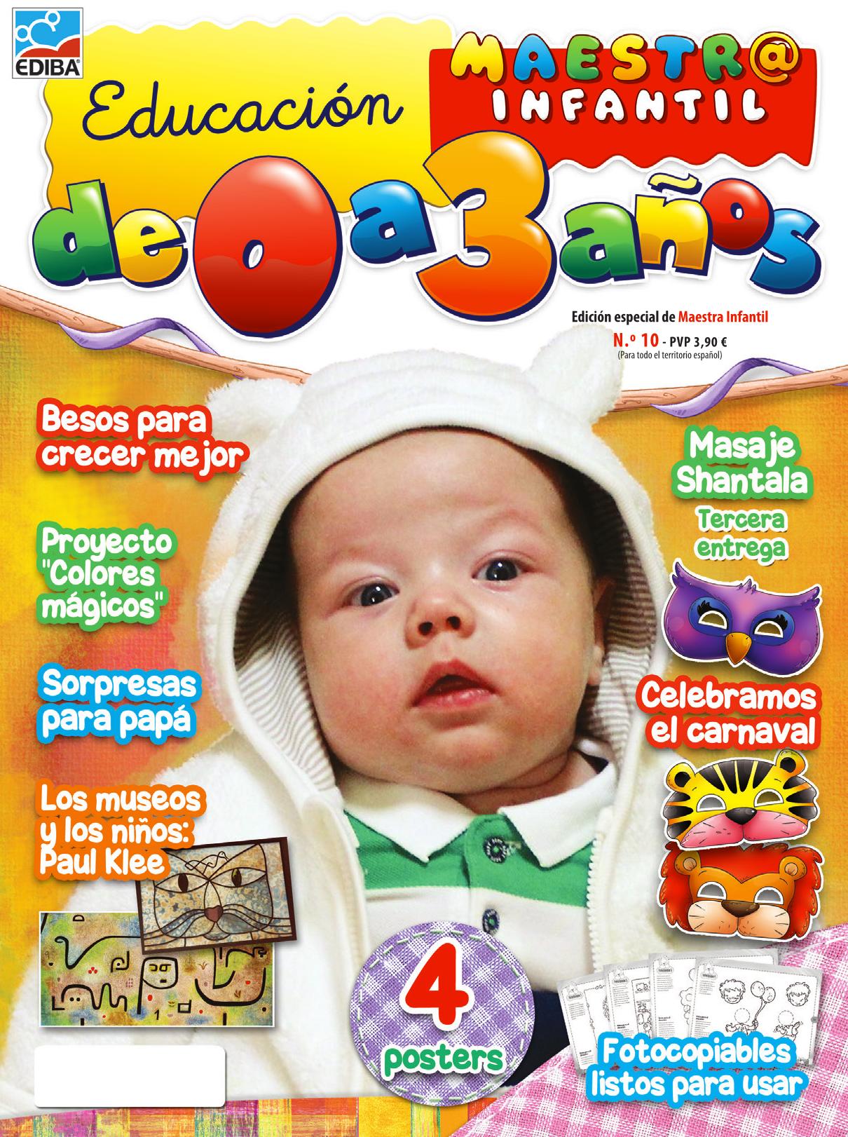 Educación de 0 a 3 años - Pack 3 Revistas Primavera