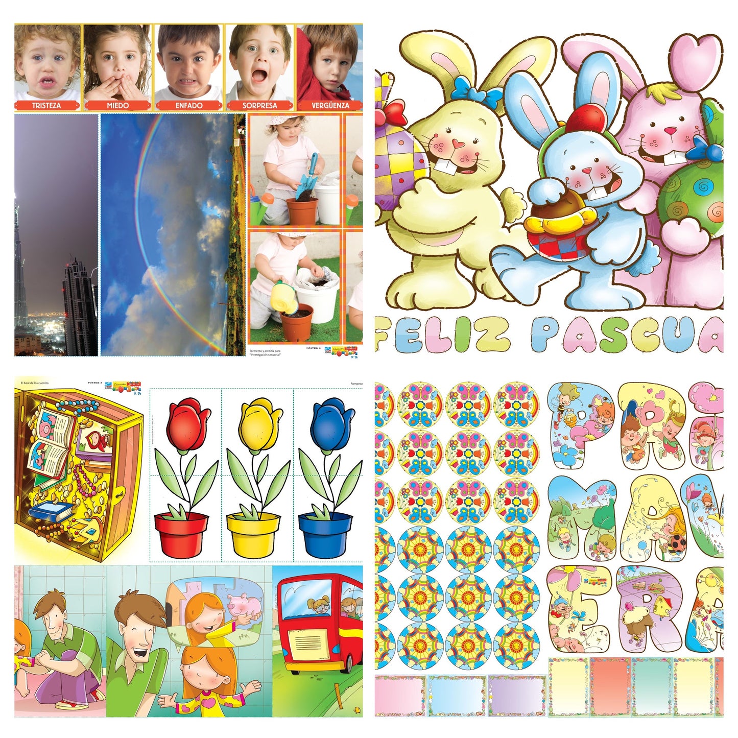 Educación de 0 a 3 años - Pack Digital Primavera