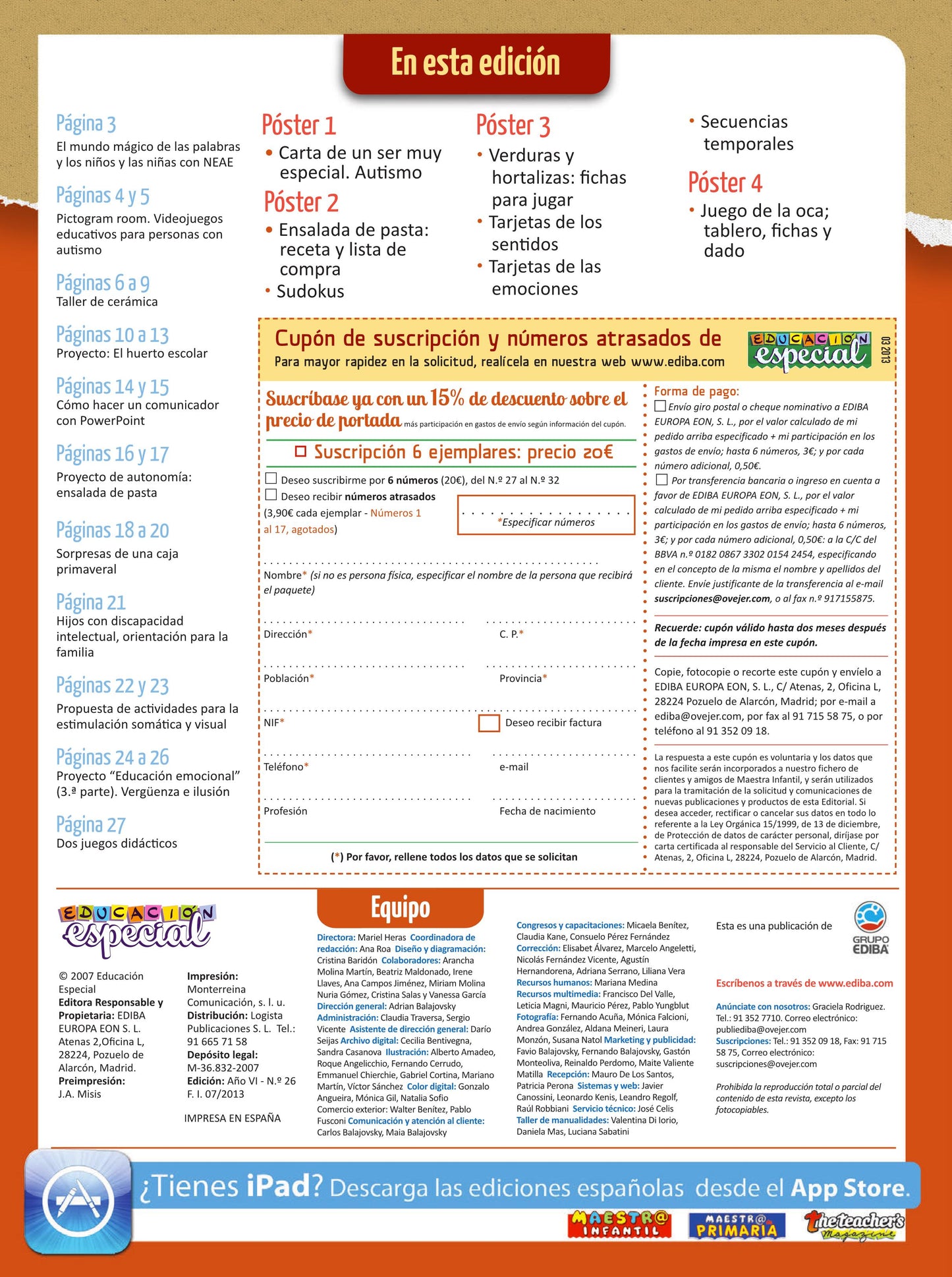 Educación Especial Nº 26