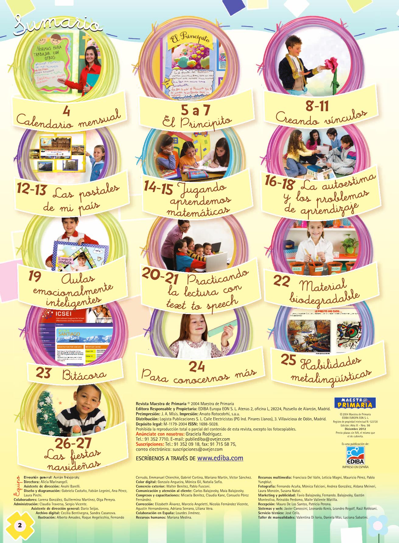 Maestr@ de Primaria Nº 98