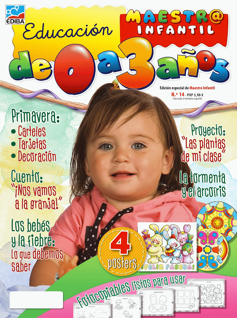 Educación de 0 a 3 años - Pack Digital Primavera