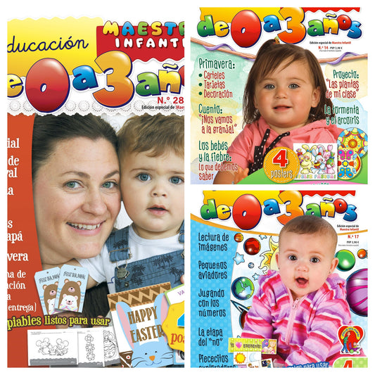 Educación de 0 a 3 años - Pack Digital Primavera