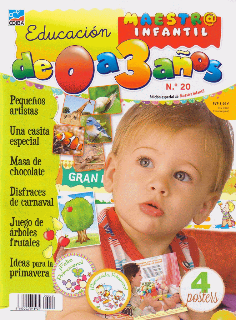 Educación de 0 a 3 años - Pack 3 Revistas Primavera