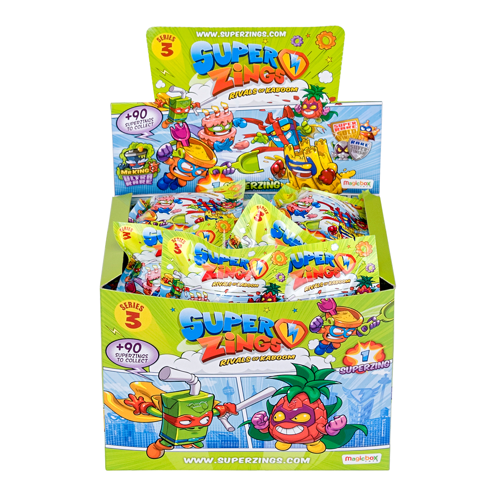 Pack 10 Sobres Superzings Serie 3