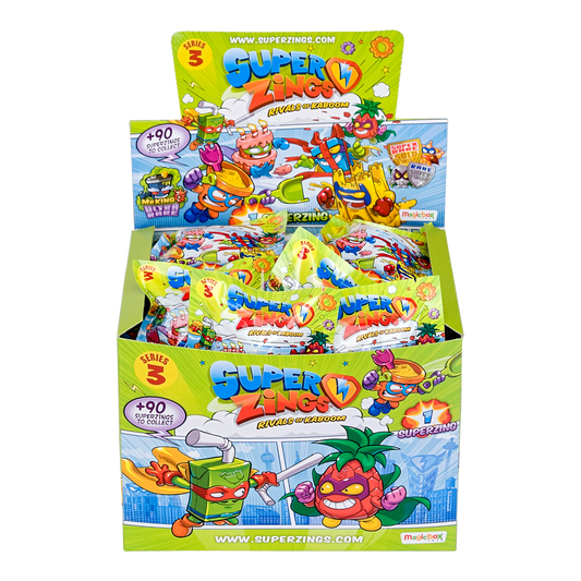 Pack 10 Sobres Superzings Serie 3