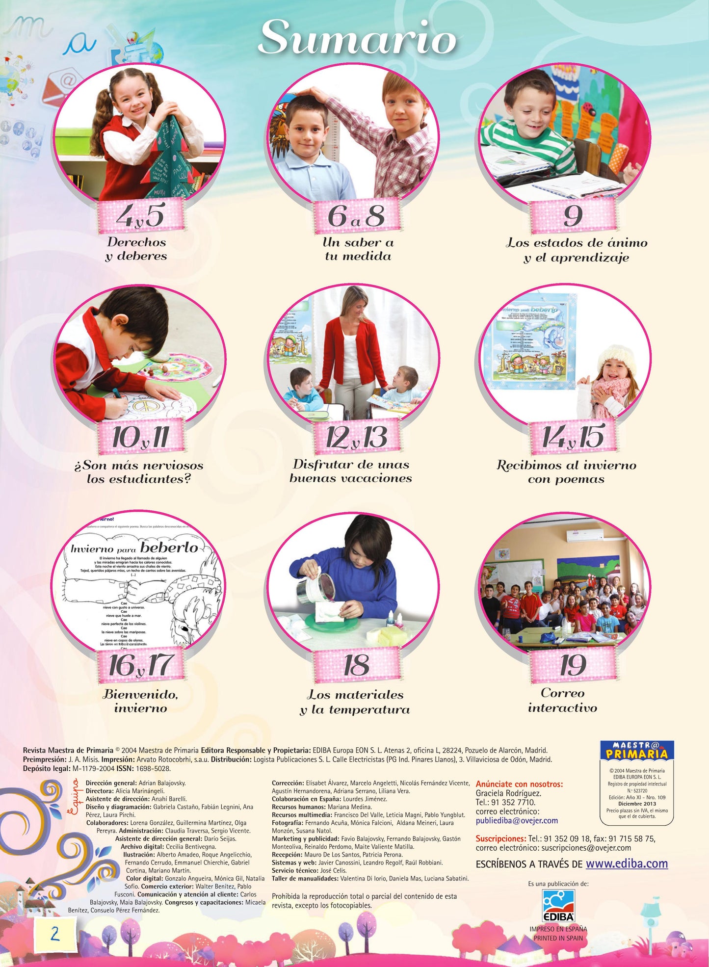 Maestr@ de Primaria Nº 109