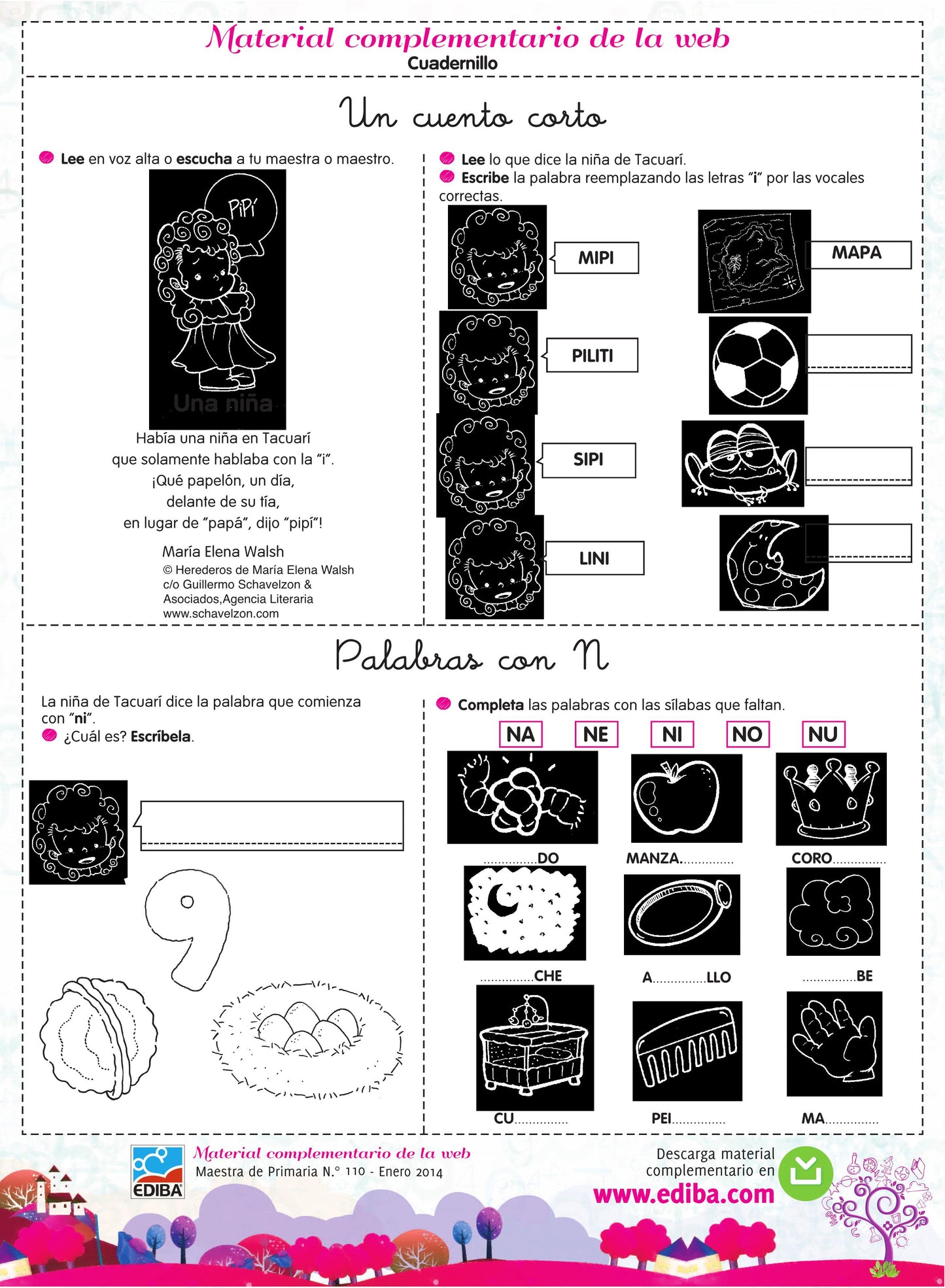 Maestr@ de Primaria Nº 110