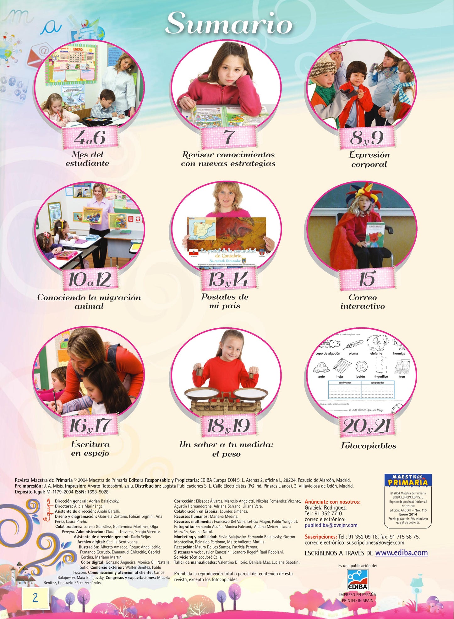 Maestr@ de Primaria Nº 110