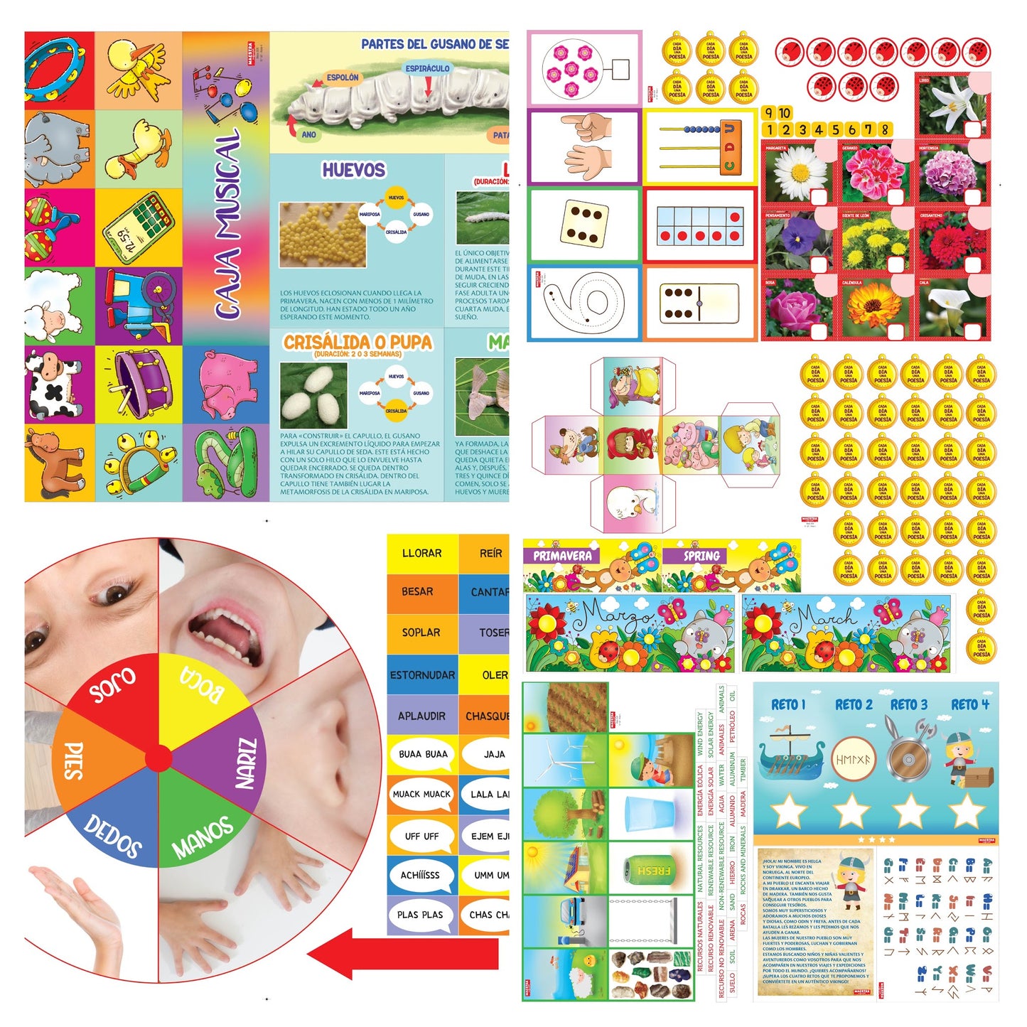 Maestr@ Infantil - Pack Digital Primavera