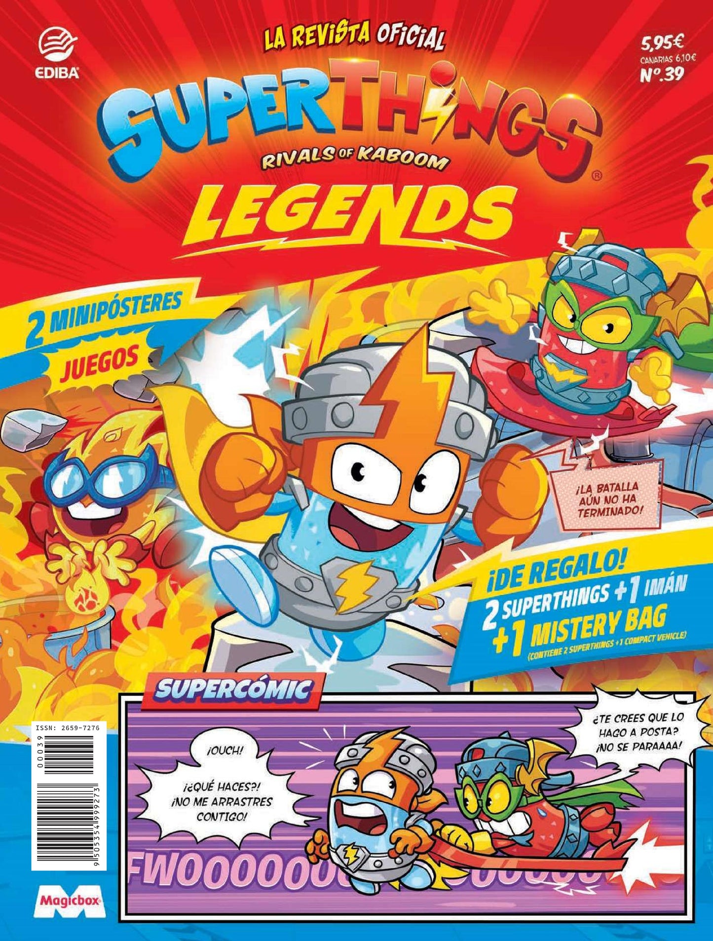 Superthings Nº 39 Serie Legends