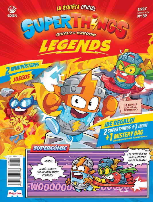 Superthings Nº 39 Serie Legends