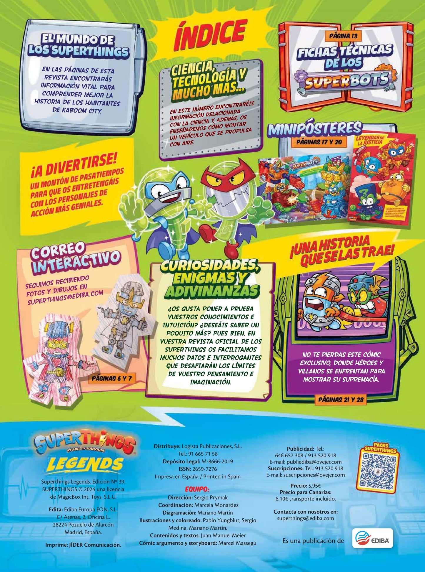 Superthings Nº 39 Serie Legends