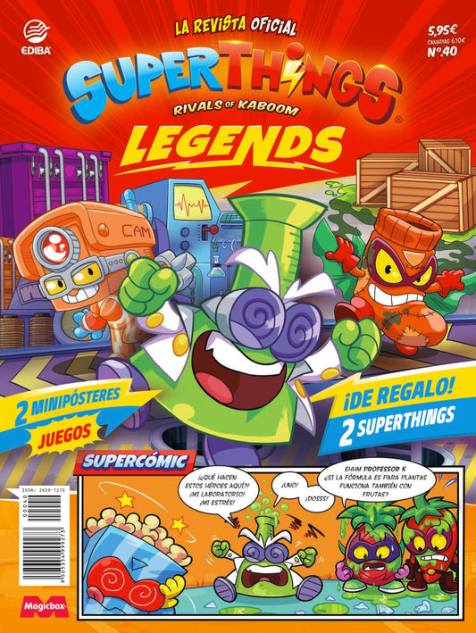 Superthings Nº 40 Serie Legends