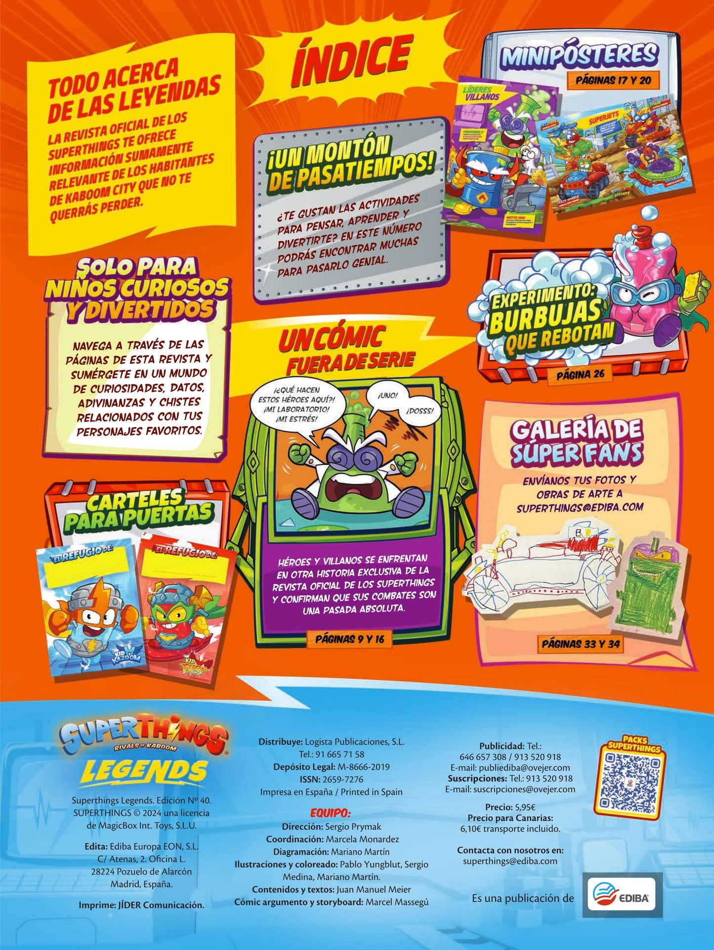 Superthings Nº 40 Serie Legends