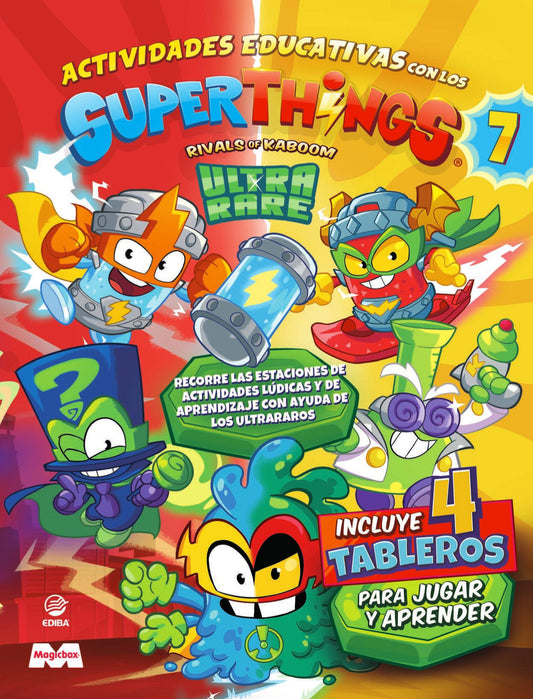 Actividades Educativas con los Superthings Nº 7 Serie Legends