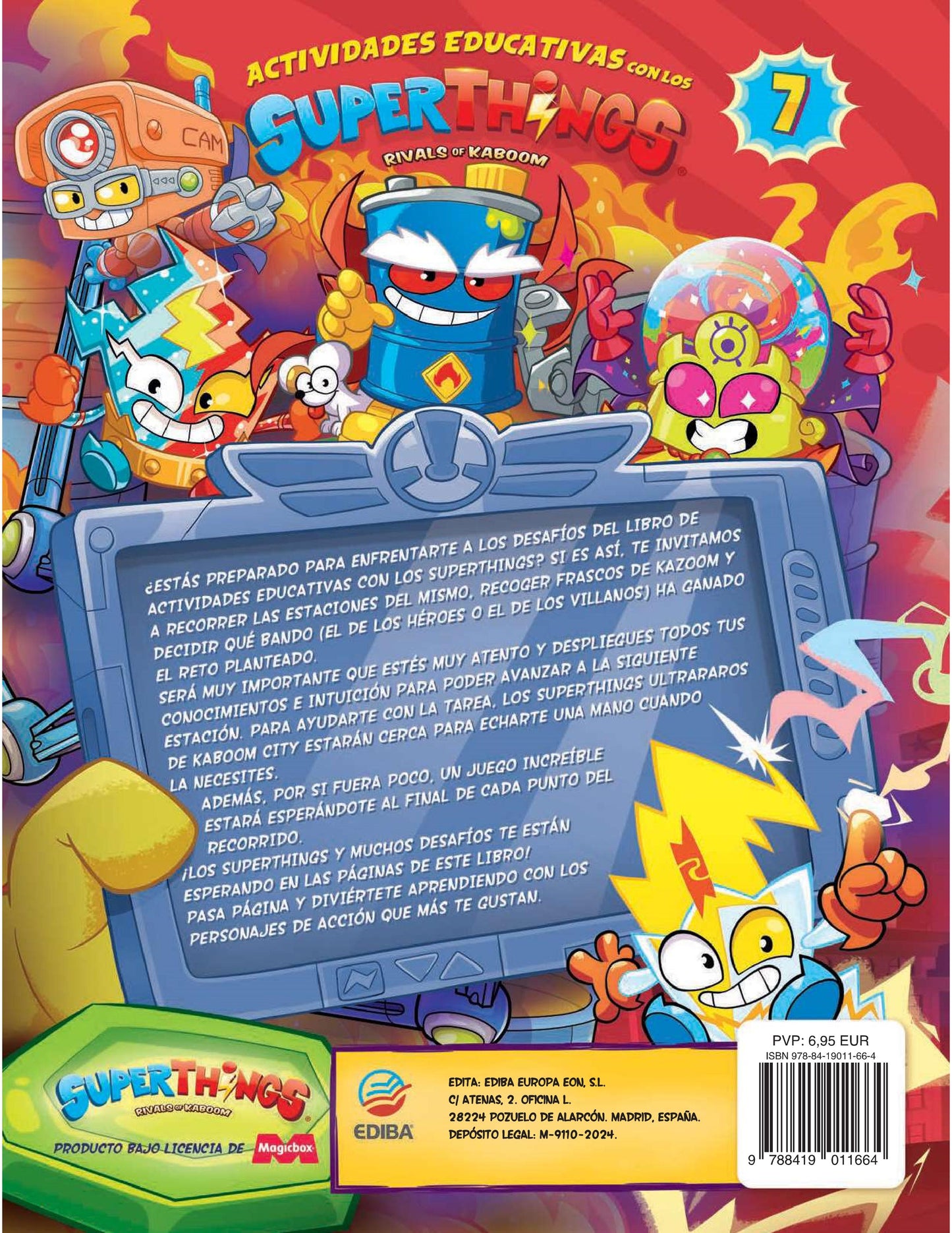 Actividades Educativas con los Superthings Nº 7 Serie Legends