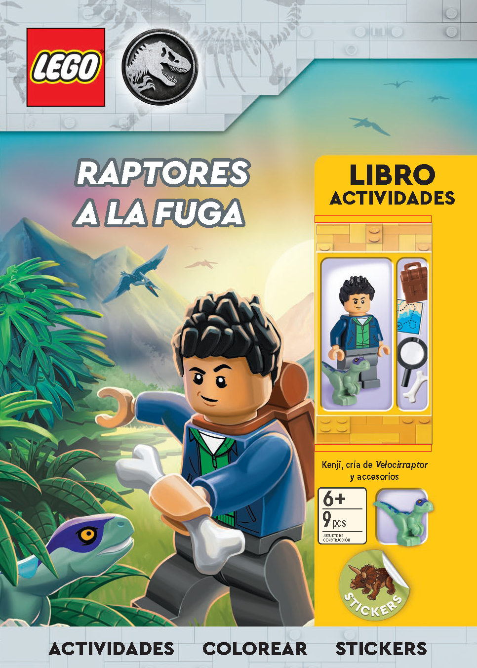 LEGO Jurassic World Raptores a la Fuga EDIBA EUROPA