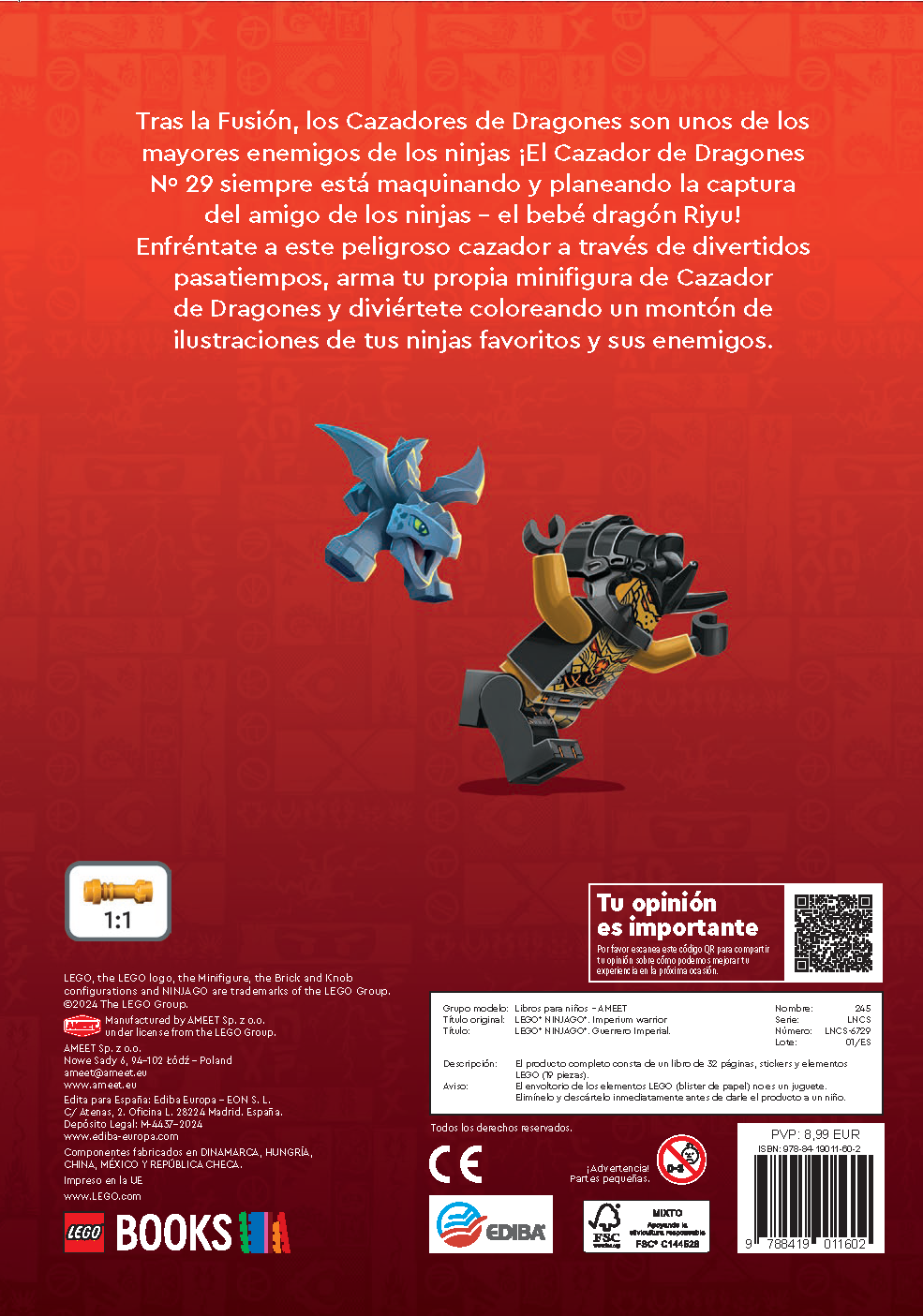 LEGO® NINJAGO®. Guerrero Imperial