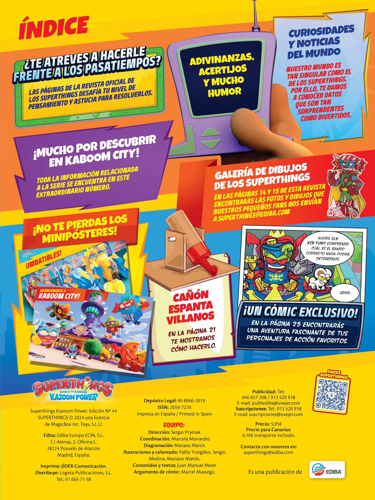 Superthings Nº 44 Serie Kazoom Power Battle