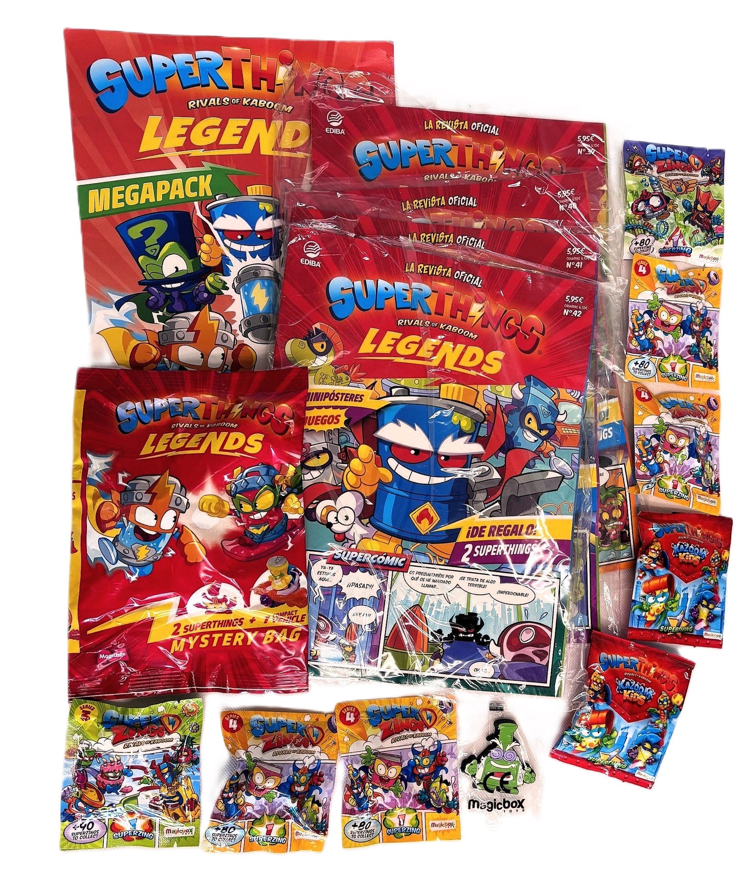 Pack Superthings Serie Legends - Megapack