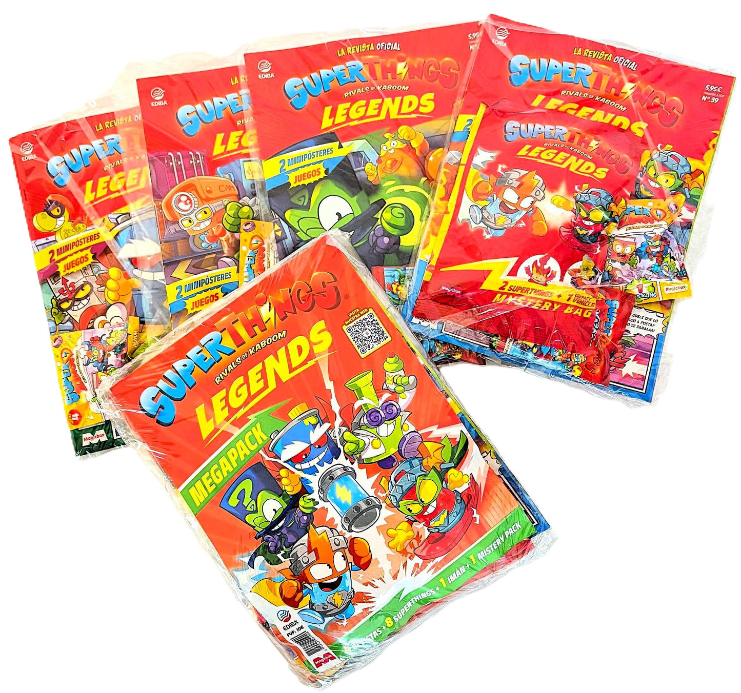 Pack Superthings Serie Legends - Megapack