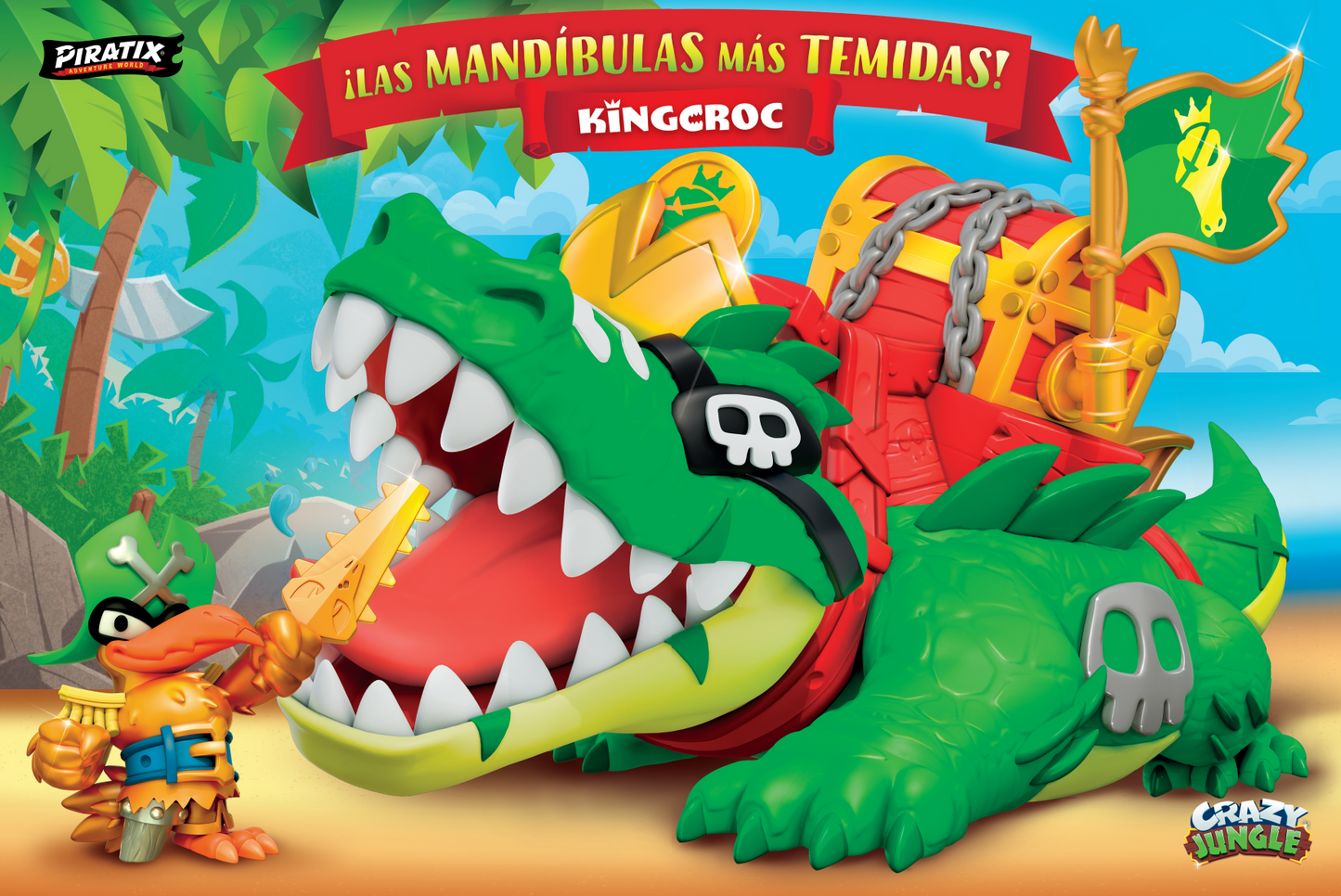 Revista Piratix Nº 4 Adventure World. Serie Crazy Jungle