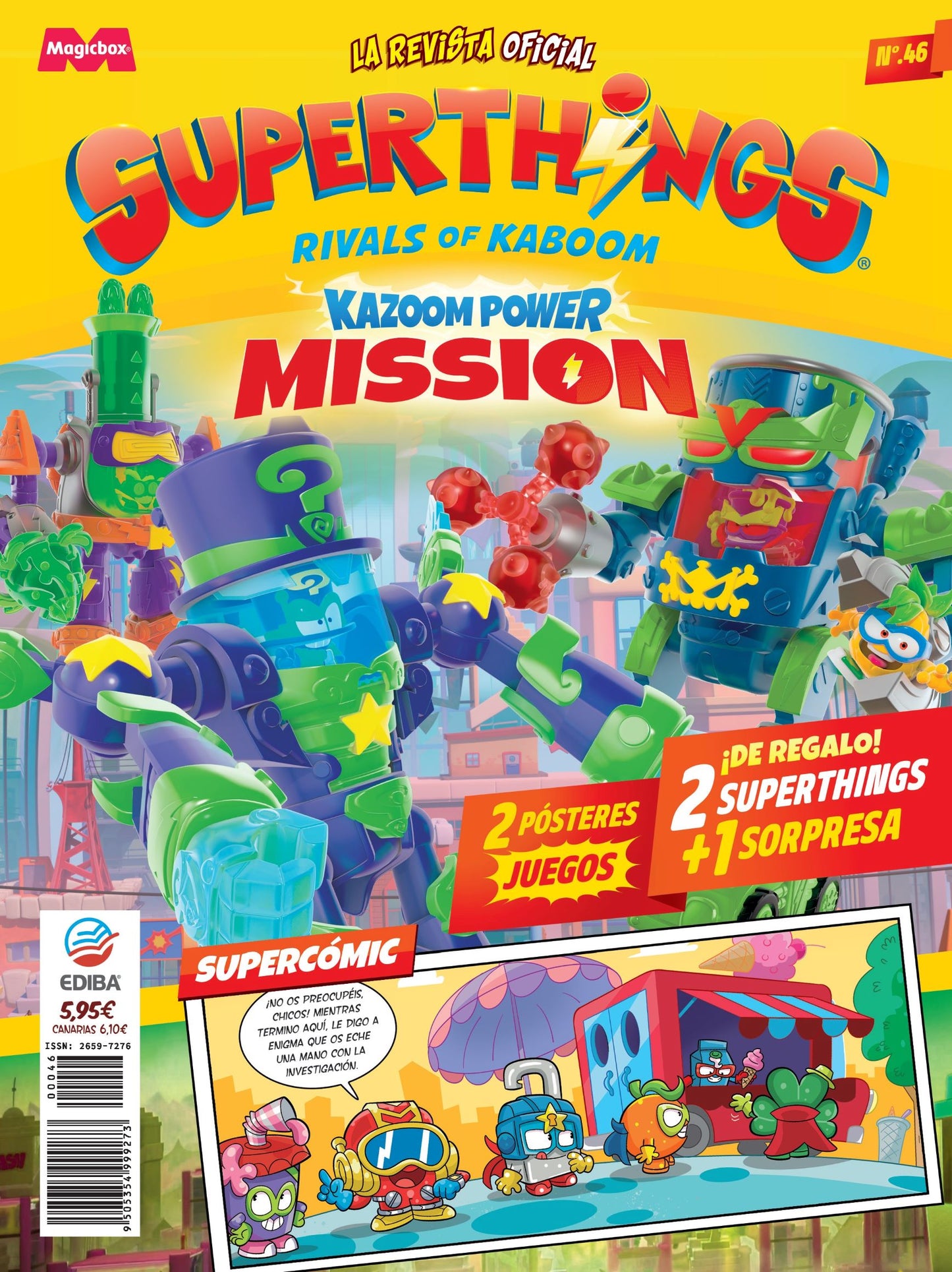 Superthings Nº 46 Serie Kazoom Power Mission