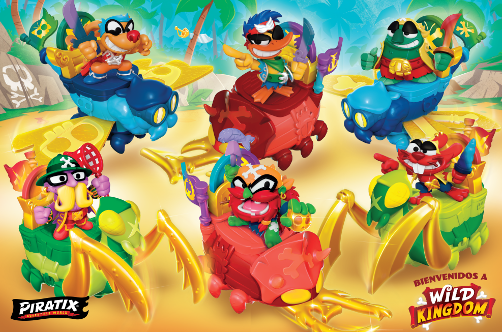 Revista Piratix Nº 6 Adventure World. Serie Wild Kingdom