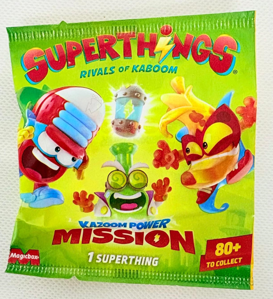 One Pack Superthings Serie Kazoom Power - Mission – EDIBA EUROPA