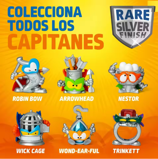 Pack 10 sobres Superthings - Serie Kazoom Power - Warriors