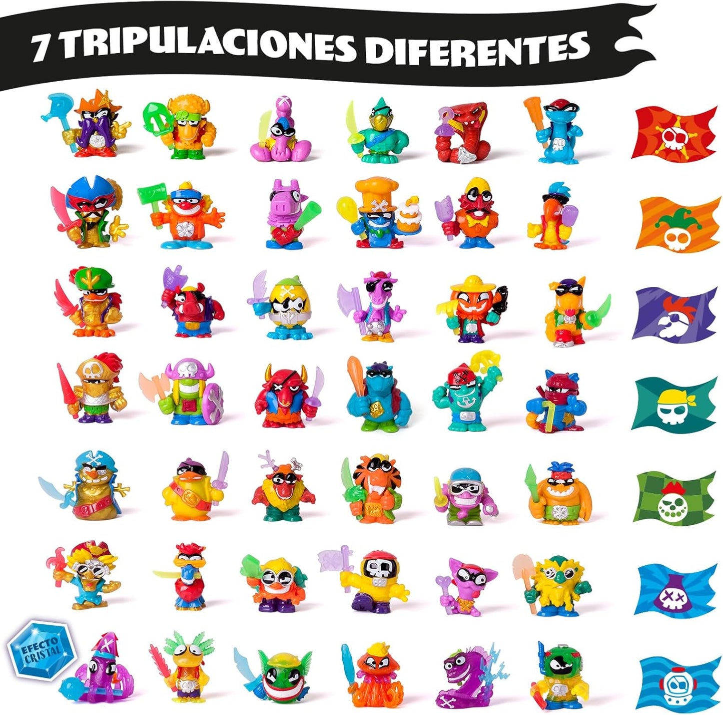 Pack 10 sobres Piratix - Shark Treasure