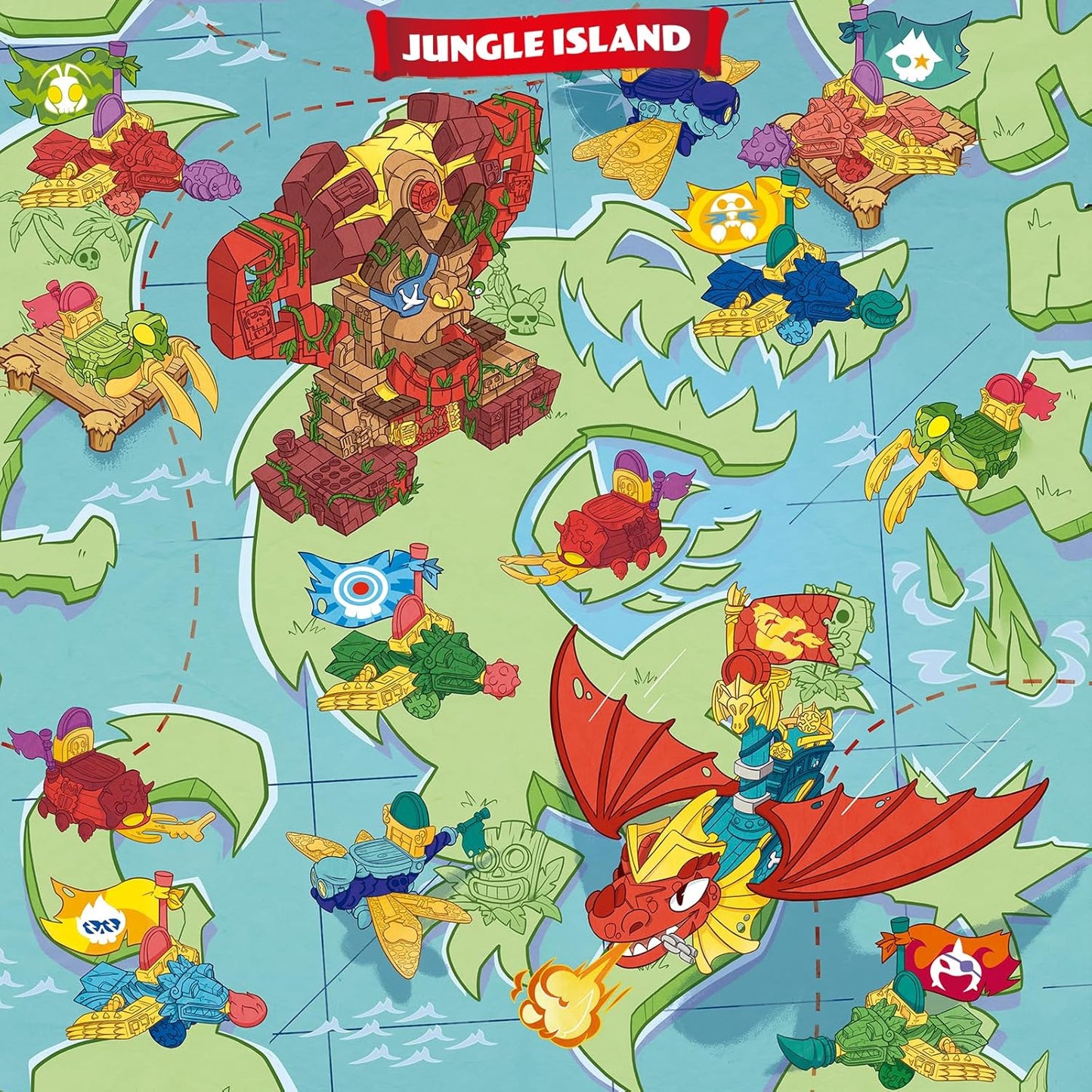 Pack 10 sobres Piratix - Wild Kingdom