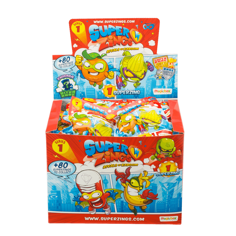 Pack 10 Sobres Superzings Serie 1