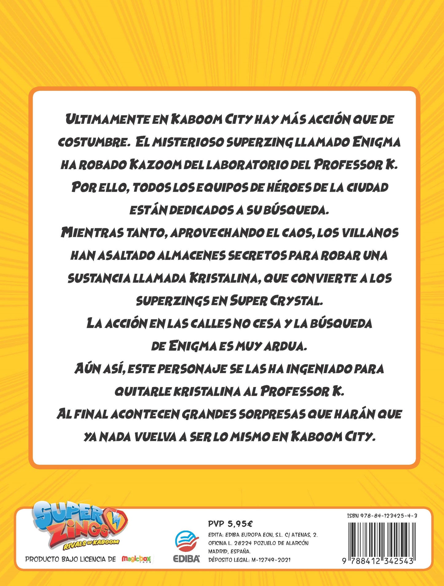 Libro para Colorear Superzings Nº 7 Series 2