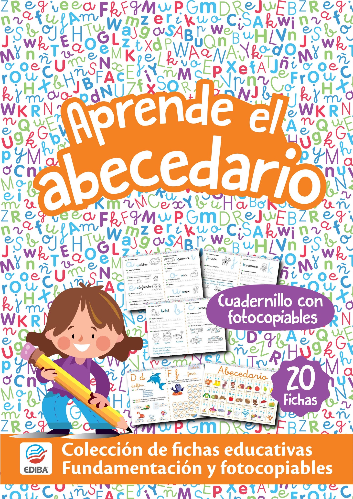 Fichas Educativas Nº 4 - Aprende el Abecedario