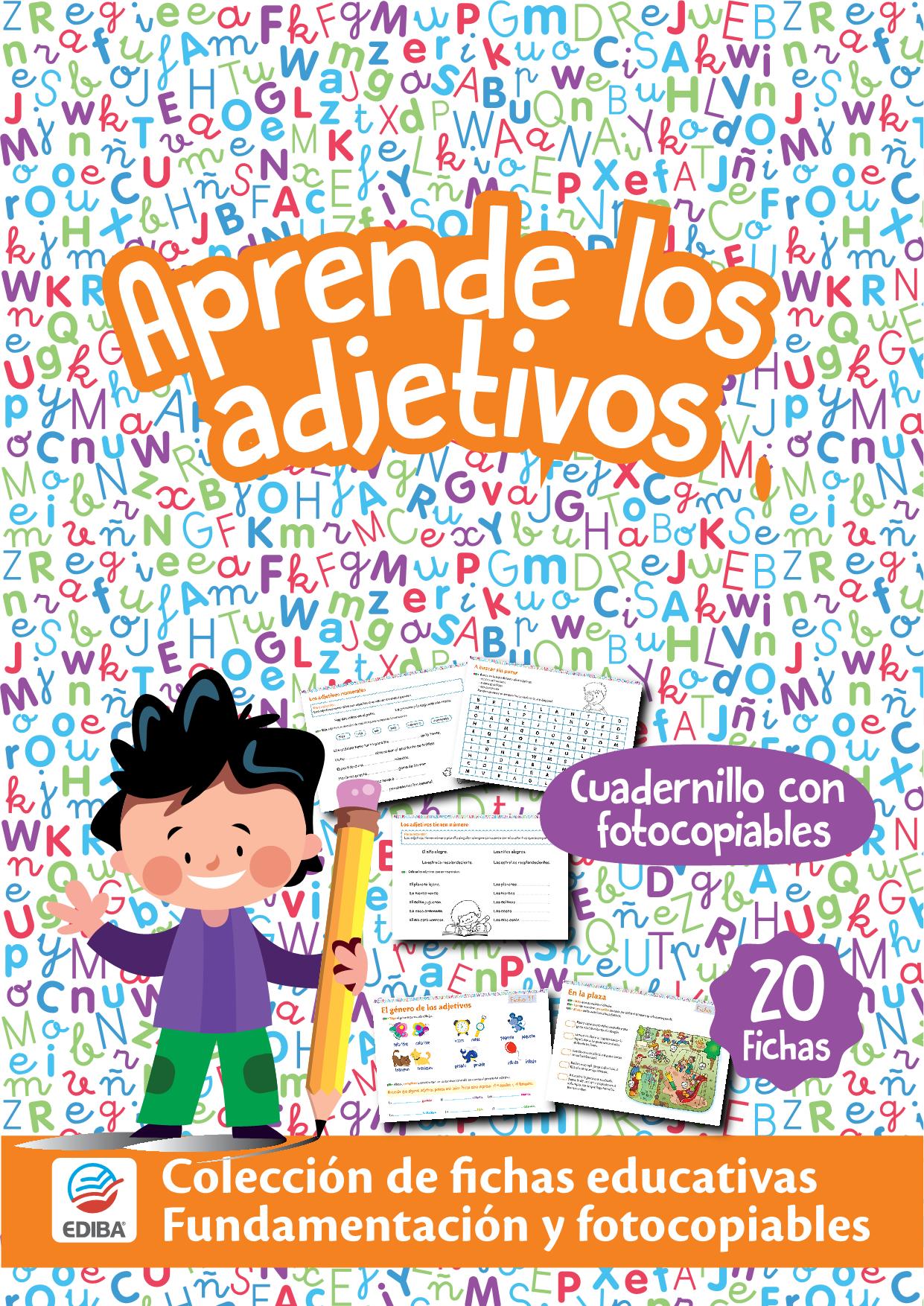 Fichas Educativas Nº12 - Aprende los Adjetivos