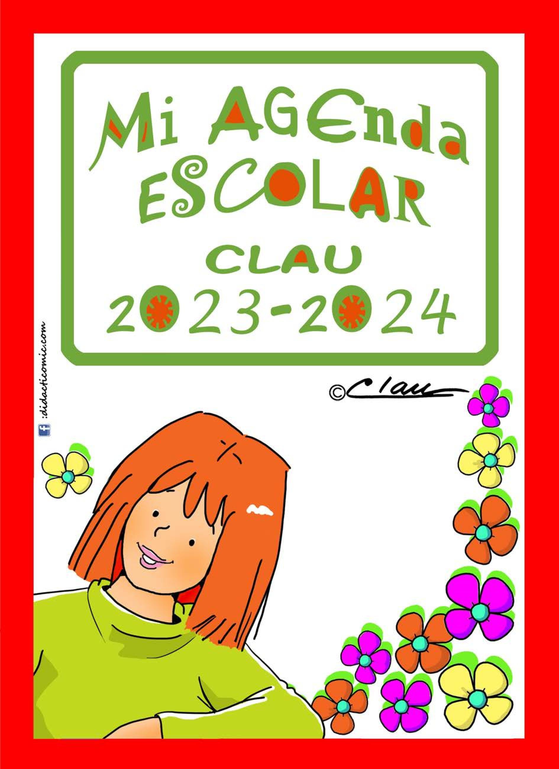 AGENDA 2023 2024: Regalo Profesora Infantil (Spanish Edition)