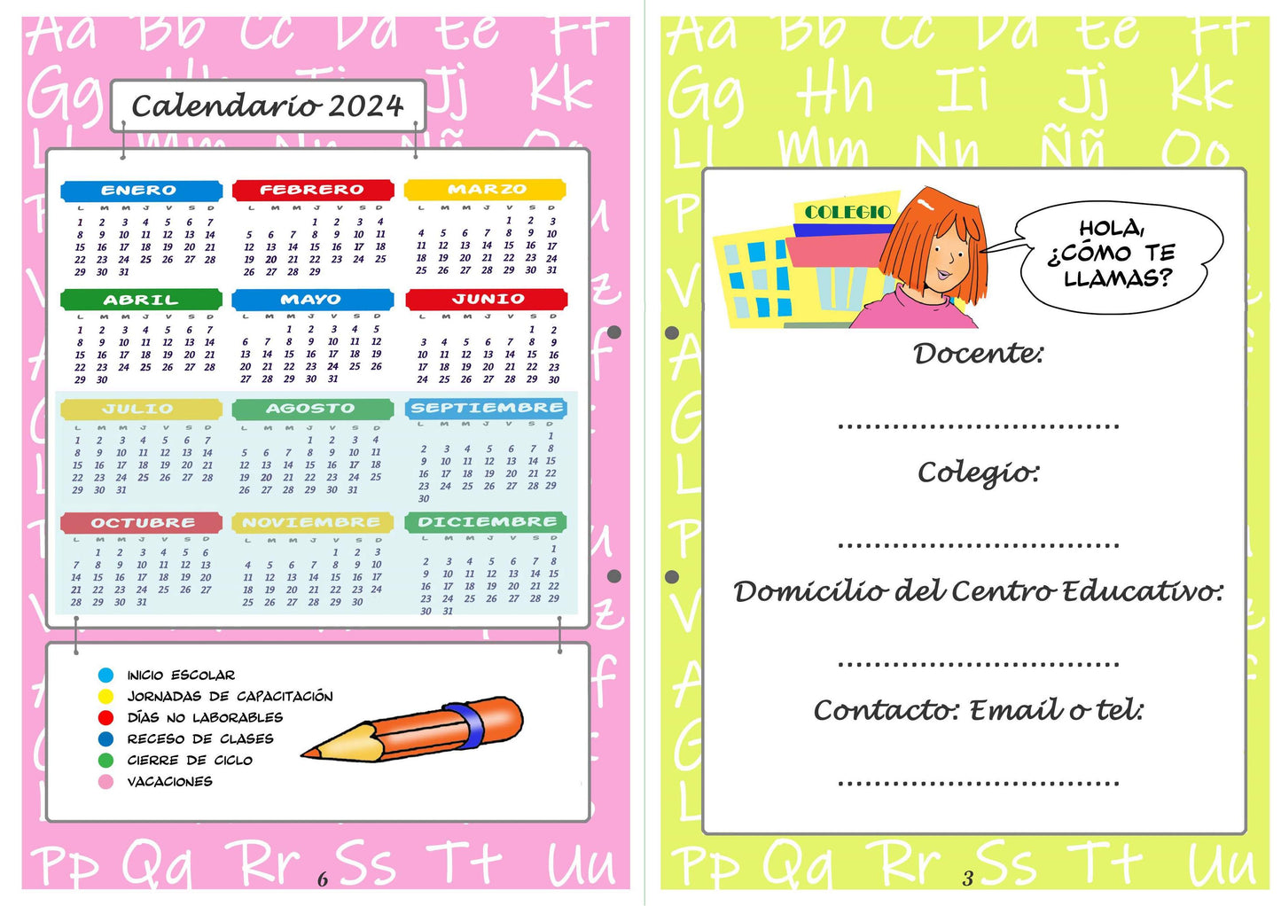 Agenda Escolar Clau 2023-2024