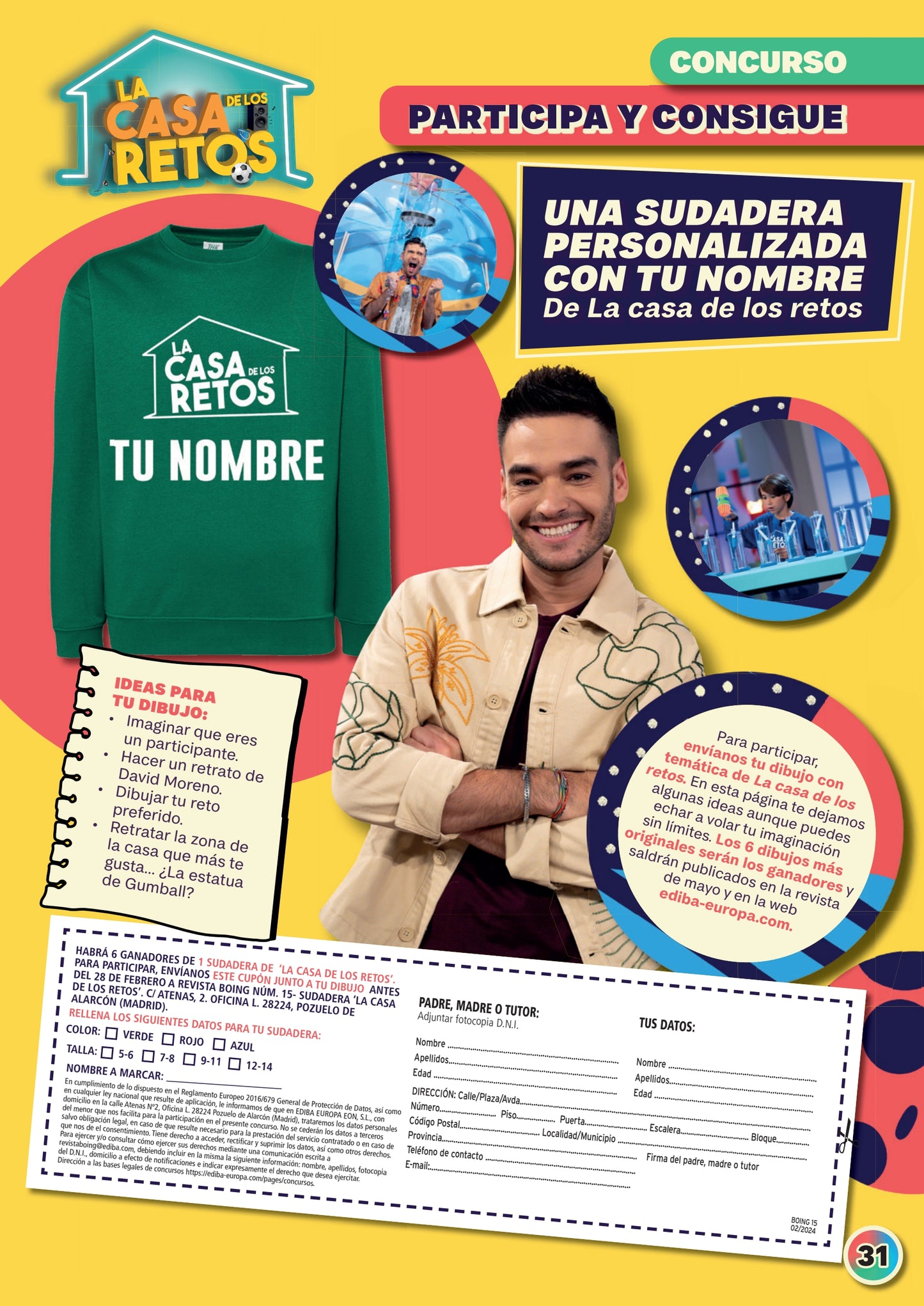 Concurso Sudadera La Casa de los Retos