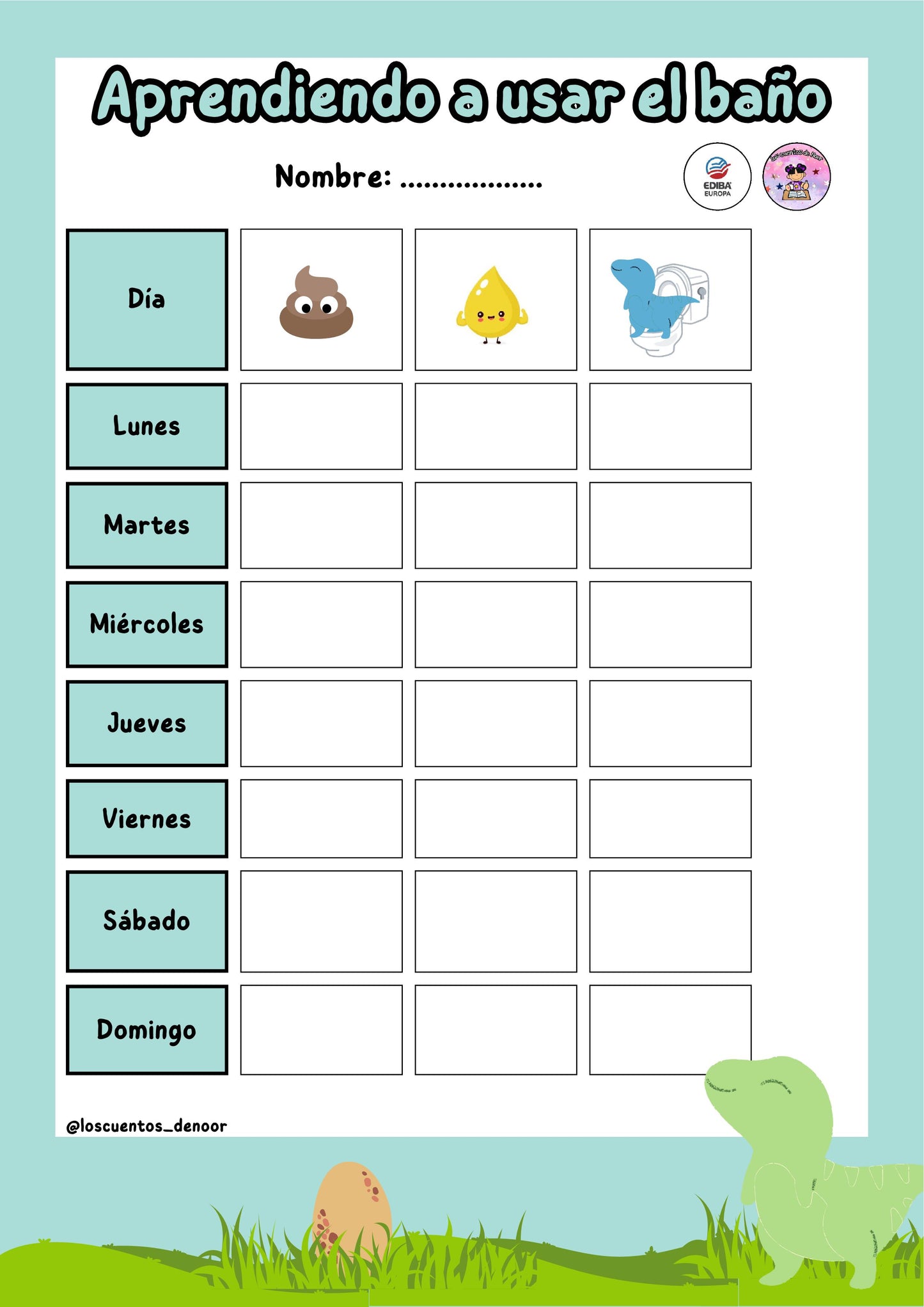REGISTRO DE BUENOS HÁBITOS