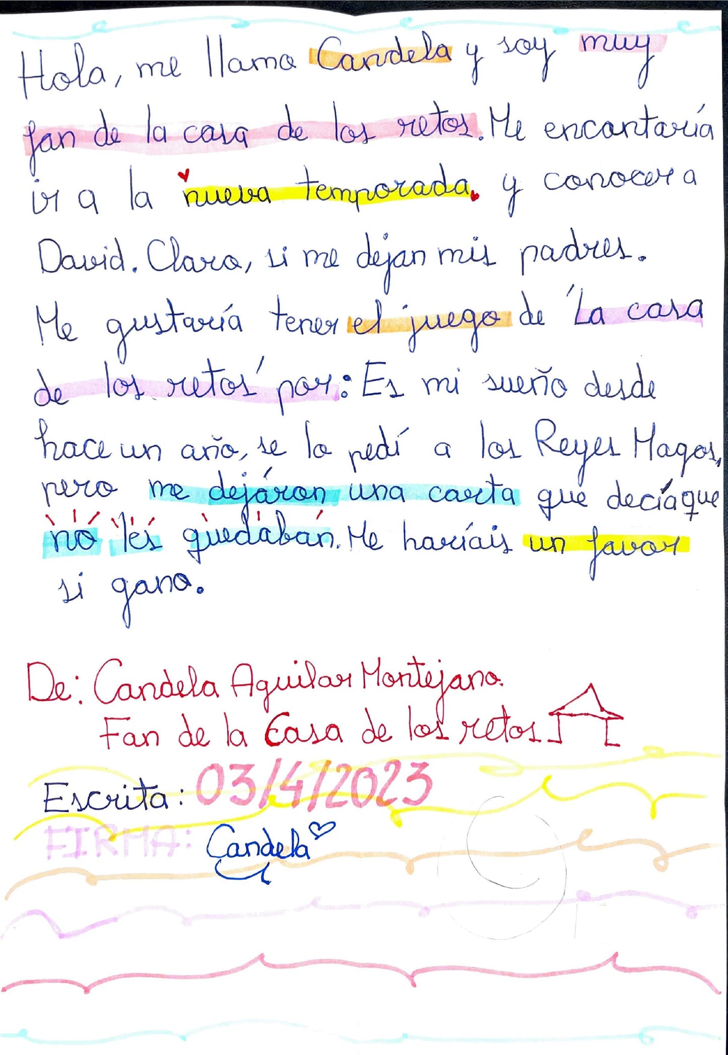 Concurso Juego 'La Casa de los Retos'