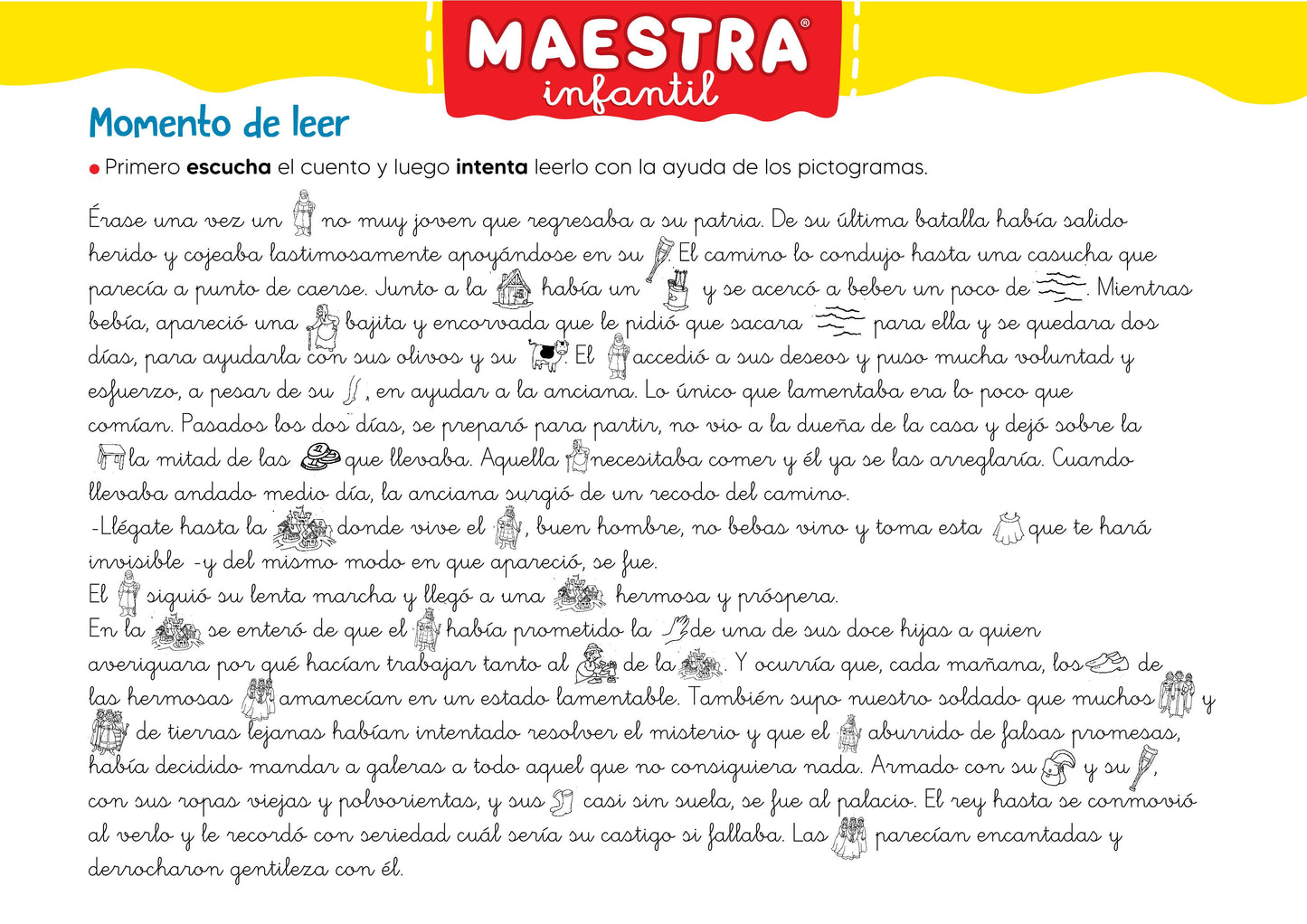 Cuento Doce Princesas y Un Soldado