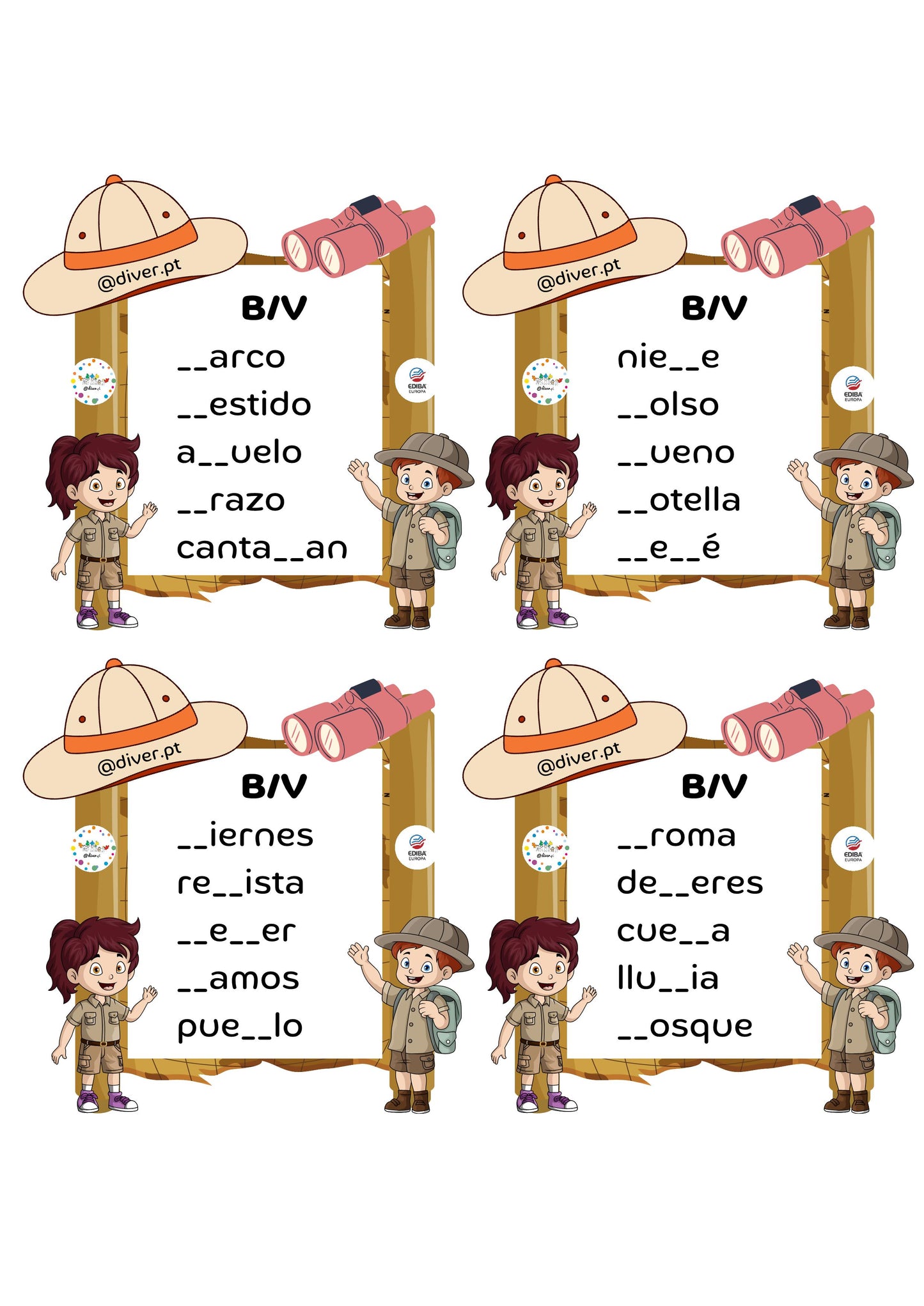 EXPLORADORES ORTOGRÁFICOS